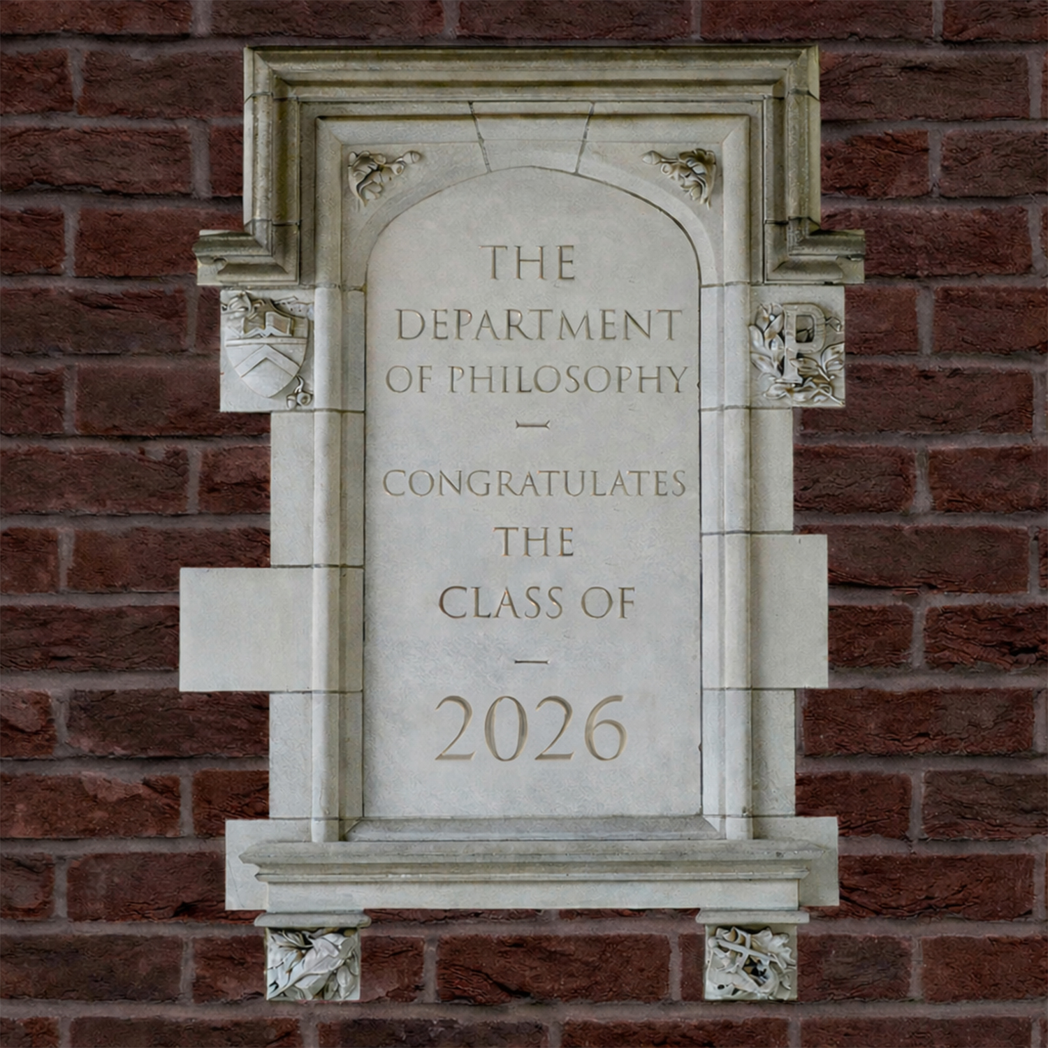 The Department of Philosophy congratulates the Class of 2026